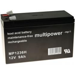 Olovená batéria MP1236H pre UPS APC Power Saving Back-UPS BE550G-GR - Powery
