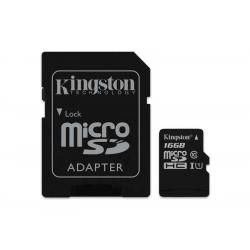 pamäťová karta Kingston microSDHC 16GB blistr Class 10