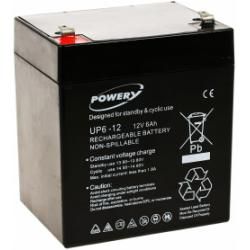 Powery náhradný aku 12V 6Ah pre APC Smart-UPS 2200 RM 2U originál_1