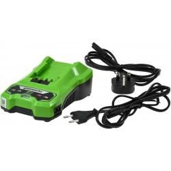 rýchlonabíjačka Greenworks Tools G24C 24V Li-Ion, pre 24V Li-Ion Greenwork-aku z.B. G24B2, G24B4 originál
